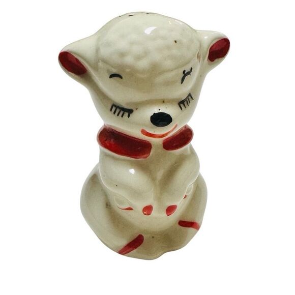 American Bisque Vintage  Lamb Sheep Sugar Shaker - Picture 1 of 7